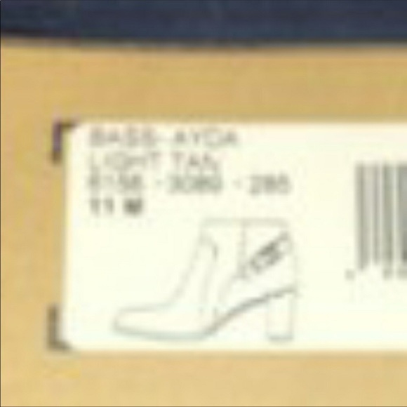 NWOT BASS ANKLE WEDGE BOOTS NEVER WORN - Picture 5 of 6